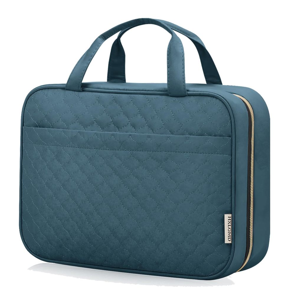 Travel Size Toiletry Bag For Women, Portable Cosmetic Bag With Hanging Hook,💐